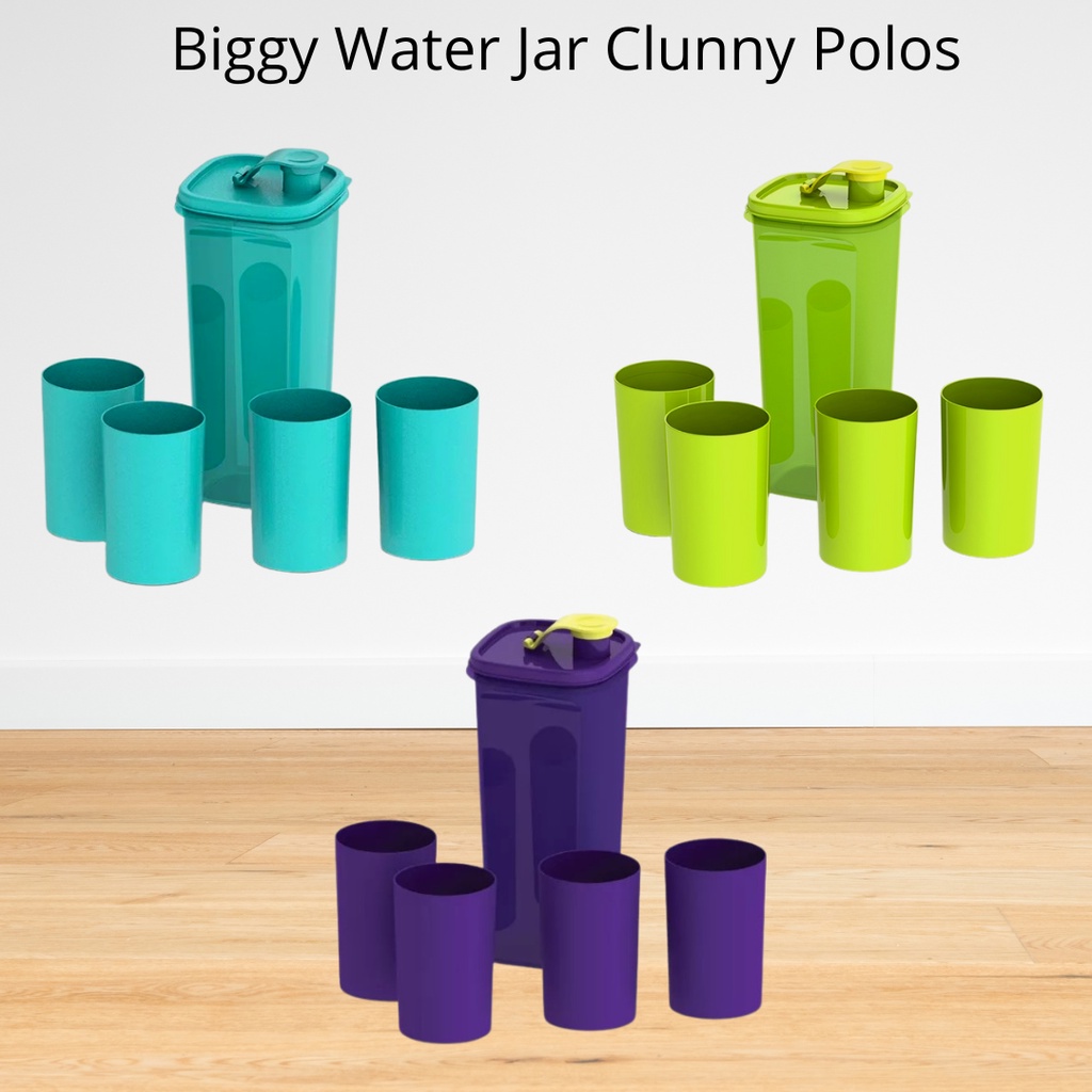 BIGGY Water Jar Scutari 4 gelas / Drink Jar Scutary Drink Storage 1.3L