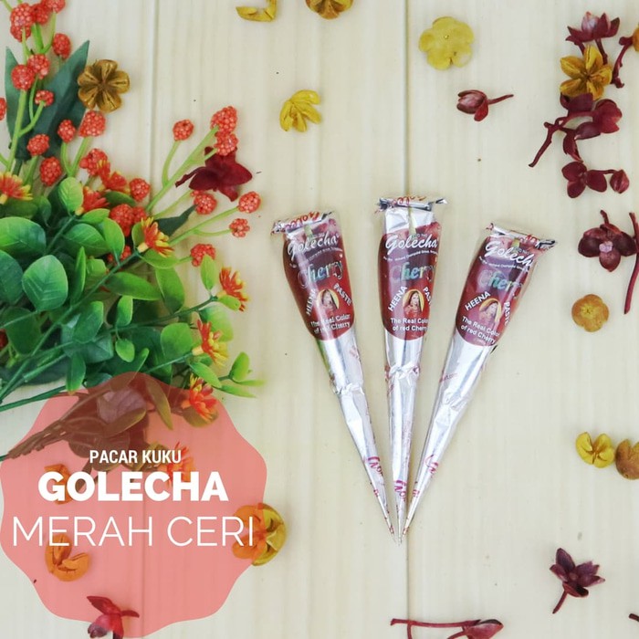 Golecha Magic Cone / Heena Henna Paste / Red Cherry (Satuan)