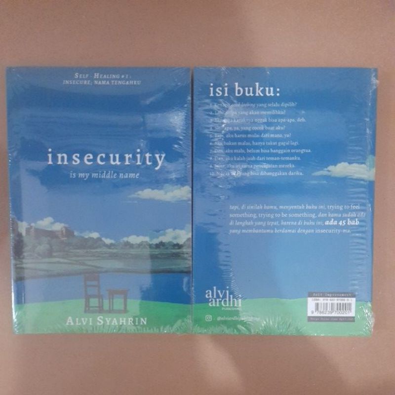 Buku Insecurity By Alvi Syahrin