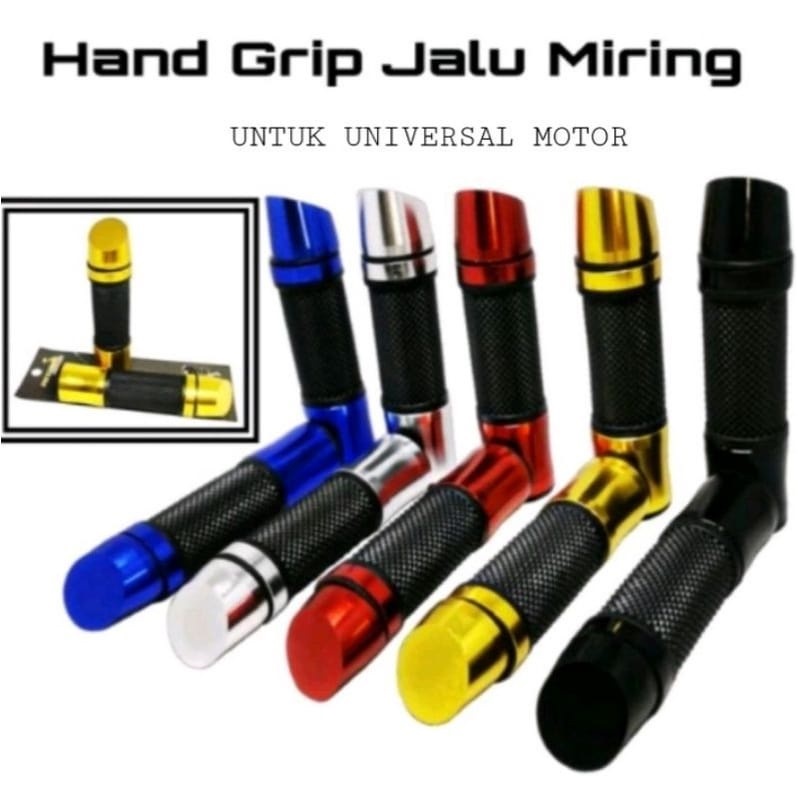 handgrip grip karet stang jalu potong miring