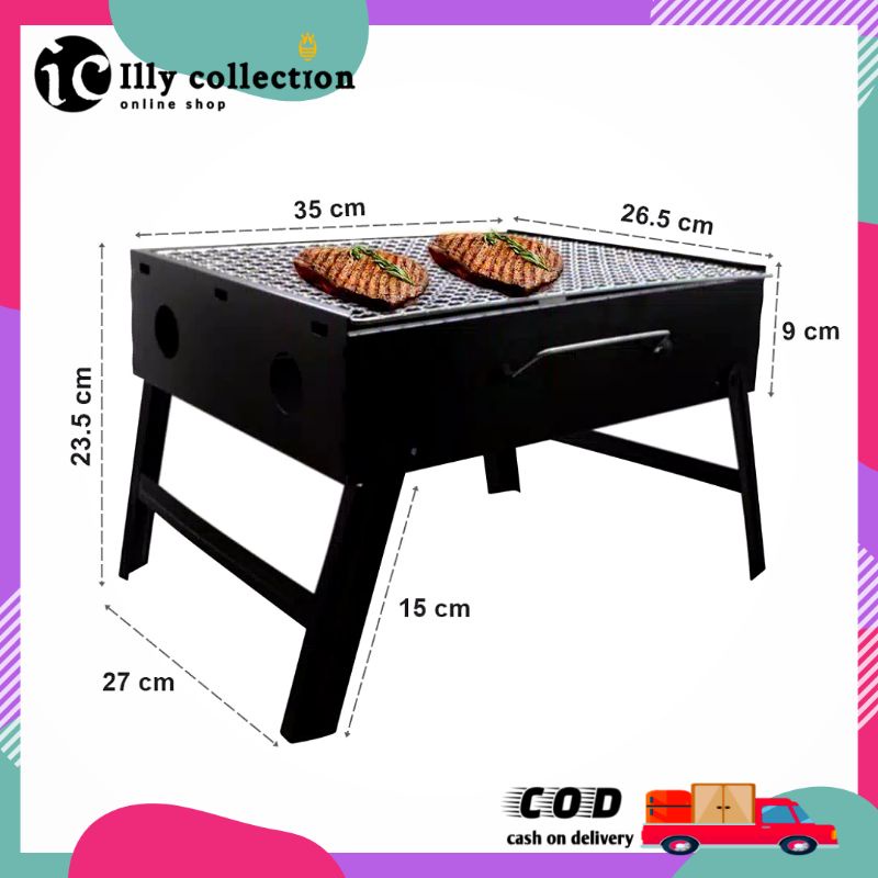 Panggangan Lipat Portable BBQ Grill