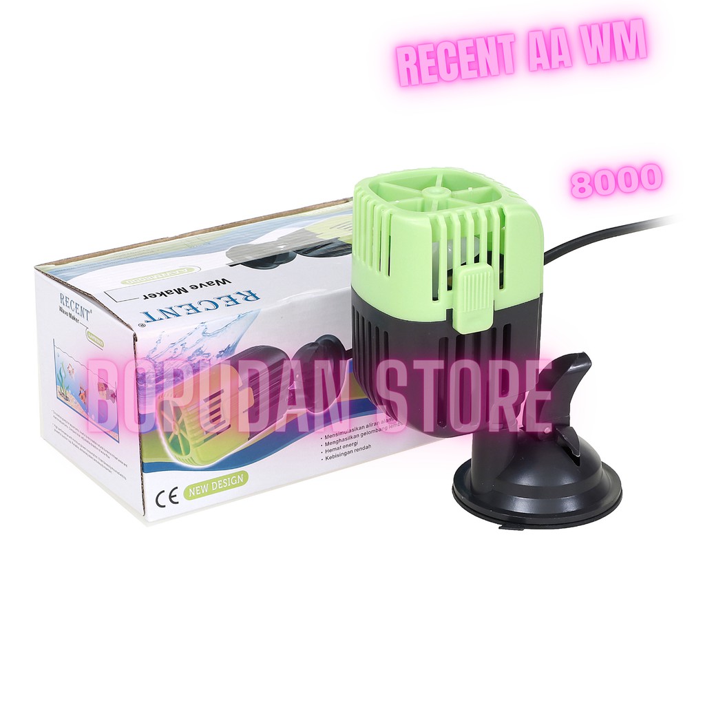 WAVE MAKER AQUARIUM KOLAM IKAN AAWM 8000 PEMBUAT GELOMBANG