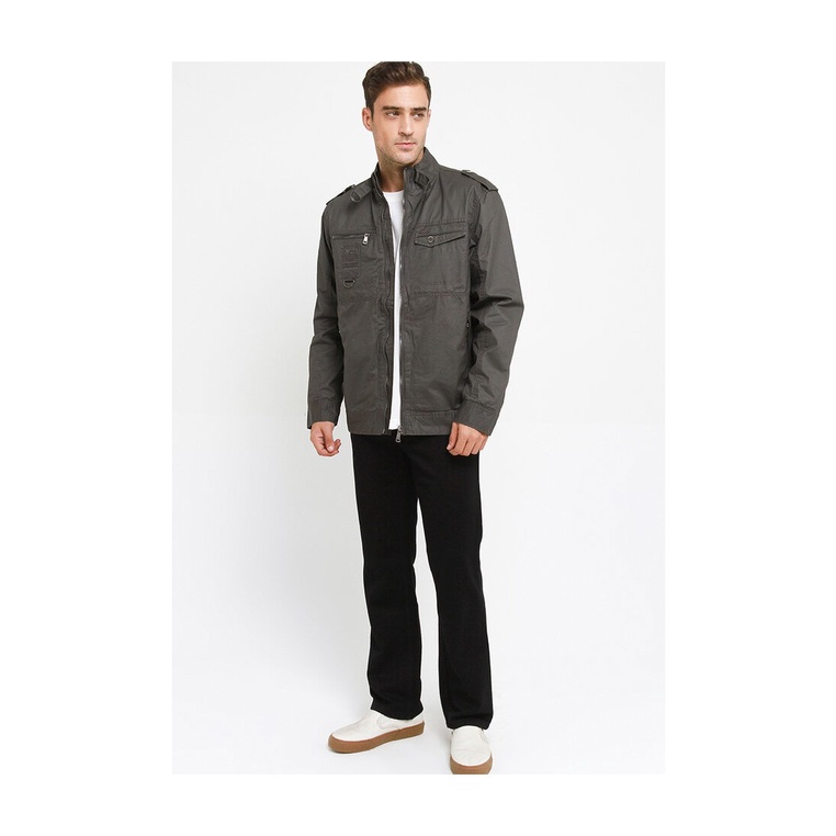 JAKET CASUAL PRIA CARDINAL ORIGINAL TERBARU ABU-ABU CA03