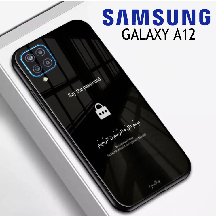 (Q38) Softcase Samsung A12/M12 - Softcase Kaca Samsung A12/M12 - Case Aesthetic A12/M12