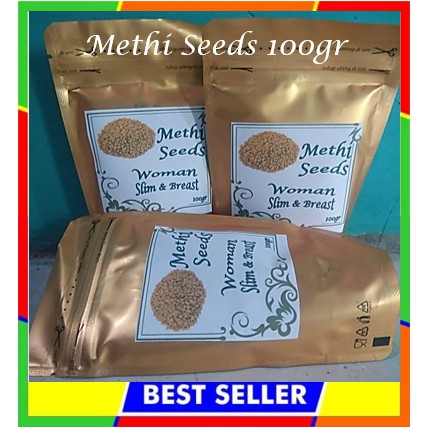METHI SEEDS PEMBESAR PAYUDARA DAN PELANGSING TUBUH ALAMI