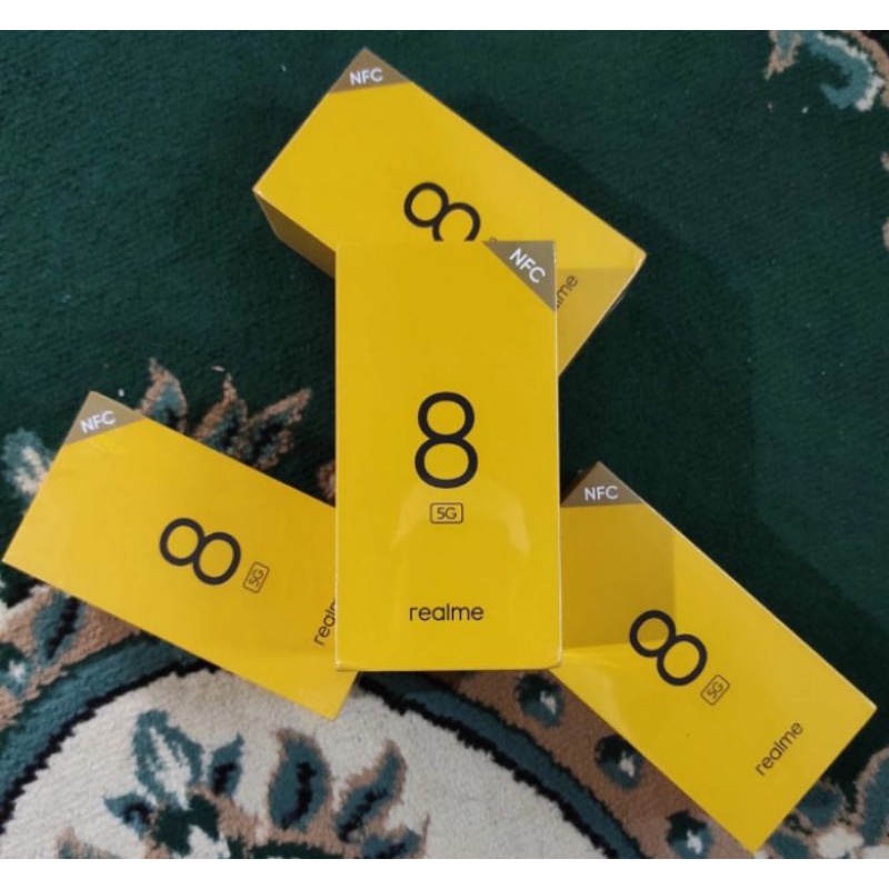 Realme 8 5G Ram 8/128 GB Garansi Resmi