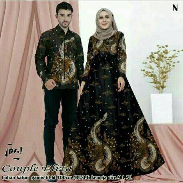 COUPLE BATIK MOTIF NAGA ELIZA 0368