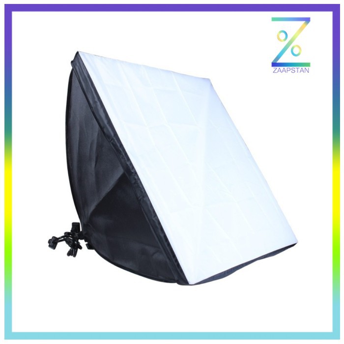 TaffSTUDIO Payung Softbox Reflektor 50x70cm E27 Single Lamp Socket - C