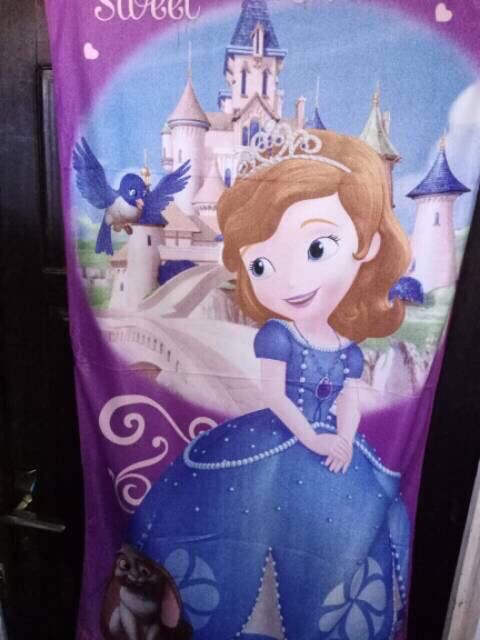 Handuk Karakter 70x140 Motip Bisa Berubah2 Tapi Pasti Karakter Doraemon