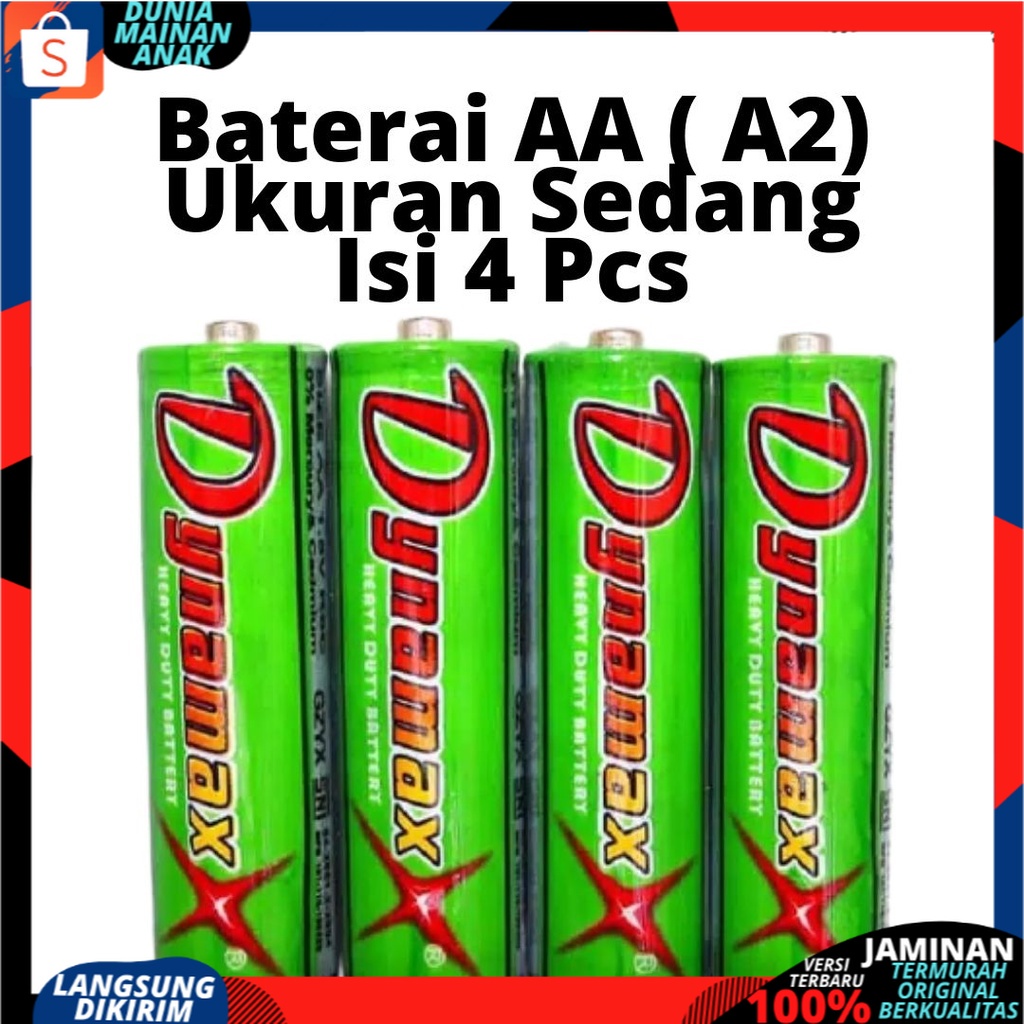 Produk Tambahan Baterai isi 4pcs UKURAN AA /AAA Untuk Mainan