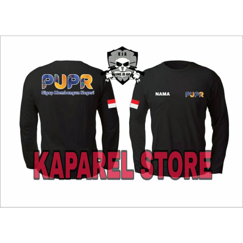 Kaos Pupr Sigap Membangun Negeri Baju PUPR Atasan Pria Wanita Pupr Lengan Panjang Terbaru Kaos Polis
