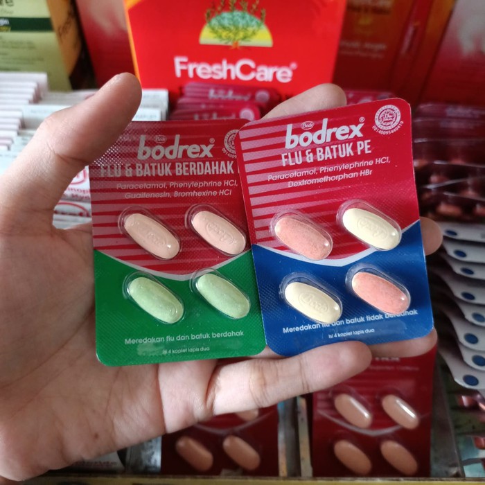 Jual Bodrex Flu Dan Batuk Strip Tablet Shopee Indonesia