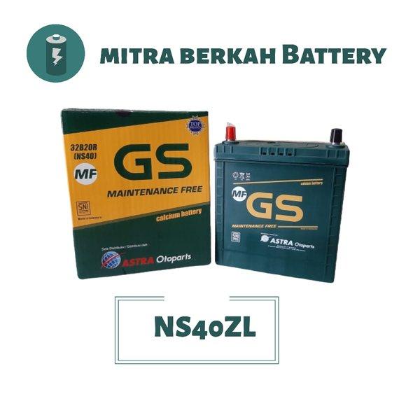 AKI KERING MOBIL BRIO NS40ZL GS ASTRA MAINTENANCE FREE