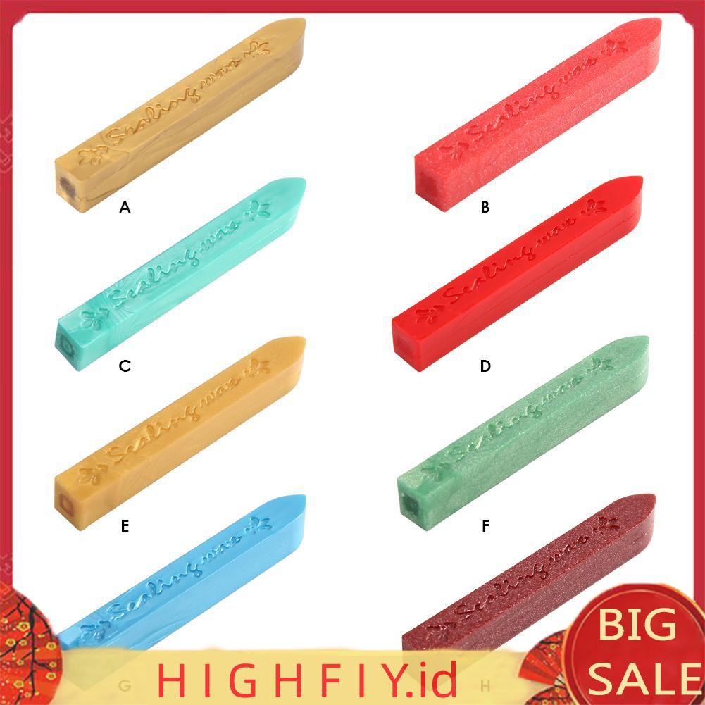 High Retro Diy Sealing Strips Text Pattern Beeswax Stick For Fire Painting Stamp Shopee Indonesia