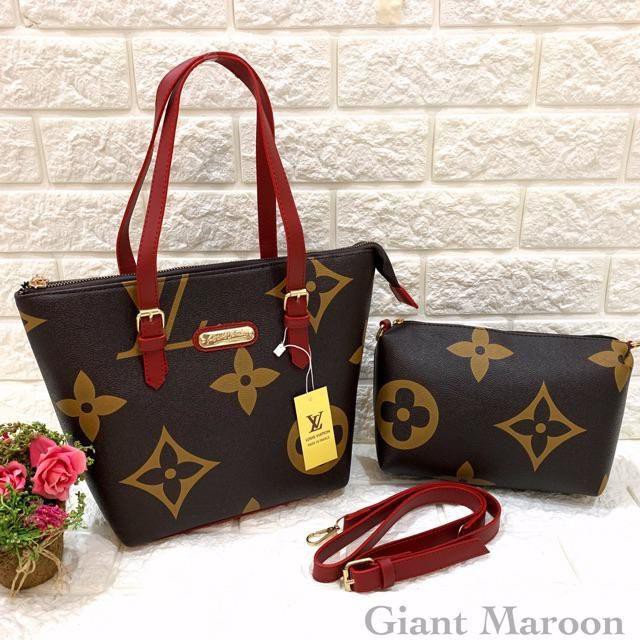 TOTE BAG SET TAS KECIL tas wanita tas batam import