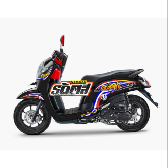 Striping new scoopy thailand