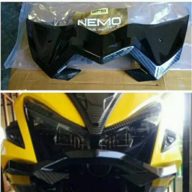 winglet yamaha aerox 155 karbon nemo