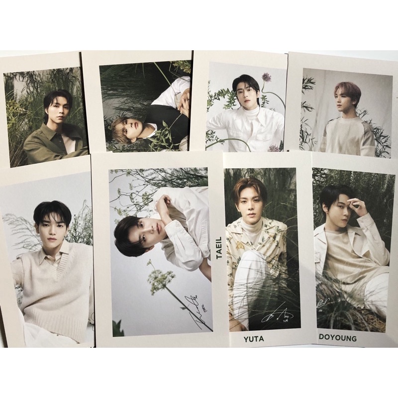 POSTCARD NCT 127 NATURE REPUBLIC ( TAEIL TAEYONG YUTA JOHNNY DOYOUNG JAEHYUN JUNGWOO HAECHAN )