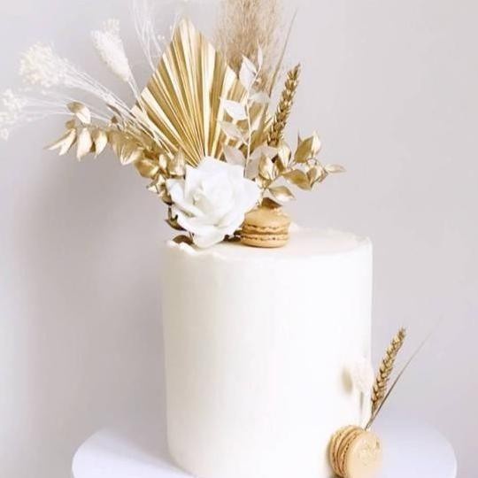 

Gold Flower / 1 Set Bunga Kering/ Hiasan Kue Nnurhasanah967