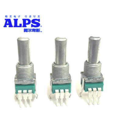 5pcs Potentiometer ALPS RK09L B10K B20K B50K Dengan Middle Point Single