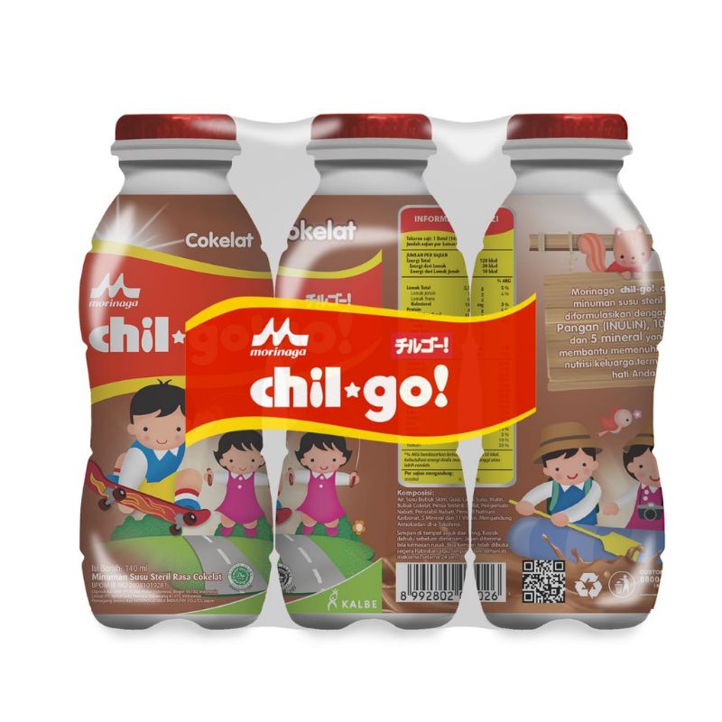 

Susu Morinaga Chil Go Coklat Isi 6 / Susu UHT / Susu Anak