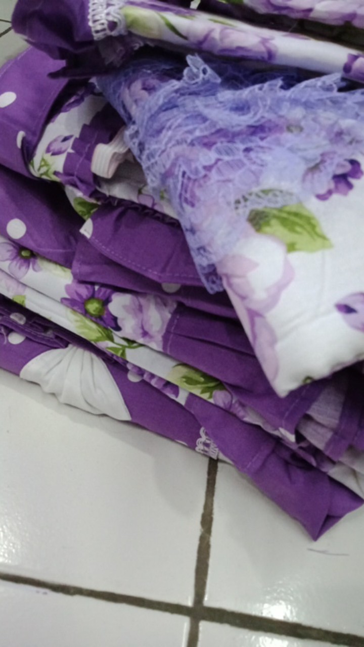 Preorder Kitchen Set Annisa Ungu / Shabby Shabbychic Bunga / Putih Vintage / Home Set Dapur Homeset