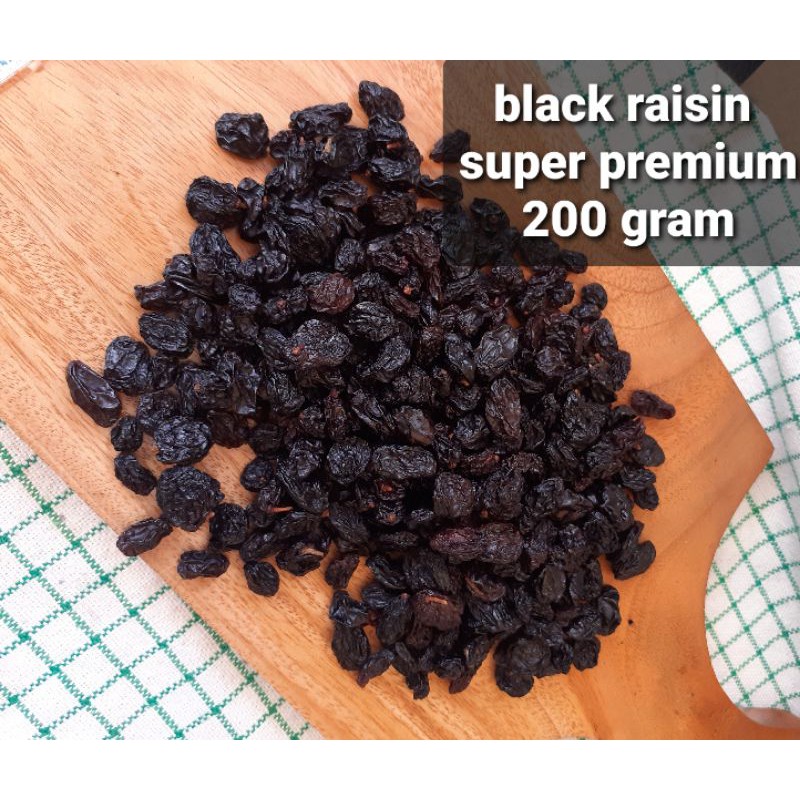 

kismis. black raisin super premium 200 gram