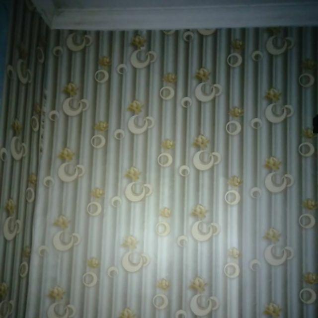 Meth Wps581 Linen Green Soft Polos Hijau Muda Wallpaper Sticker Wal Paper Dinding Stiker Dinding