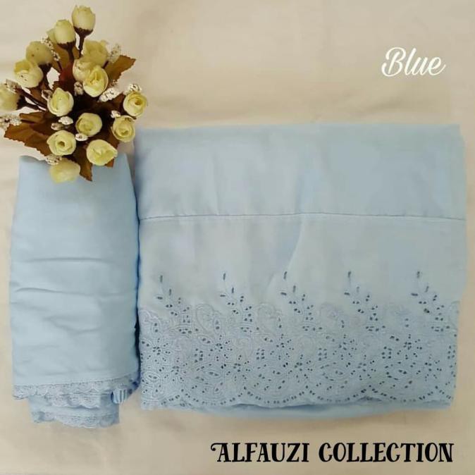 Ori&Terjamin Mukena Pasteelena Siti Khadijah - Biru Muda