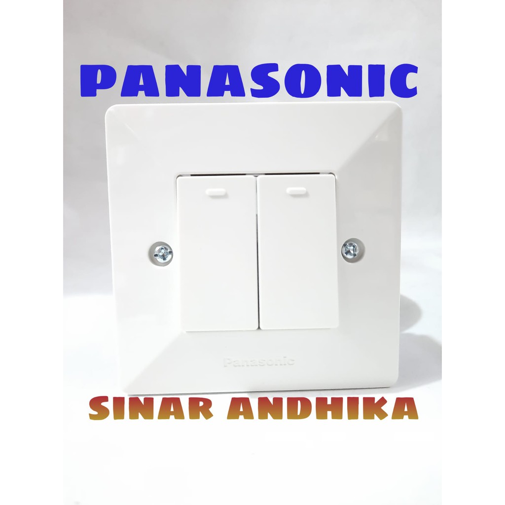 SAKLAR SERI KECIL FLASIMO PUTIH PANASONIC WCJP 52181