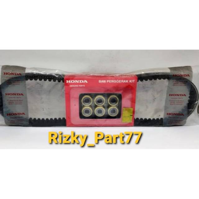 V-belt + Roller Honda (KZL) beat fi/scoopy fi/spacy fi