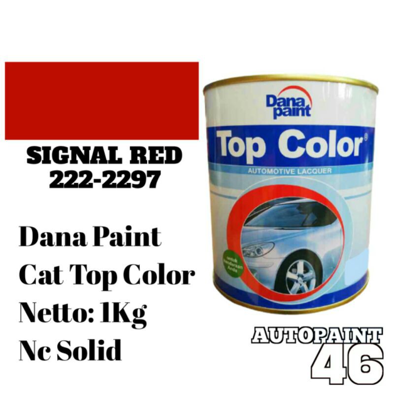 Dana Paint Cat Duco Top Color Signal Red/Danagloss Signal Red/Cat Signal Red Nc Solid 1Kg