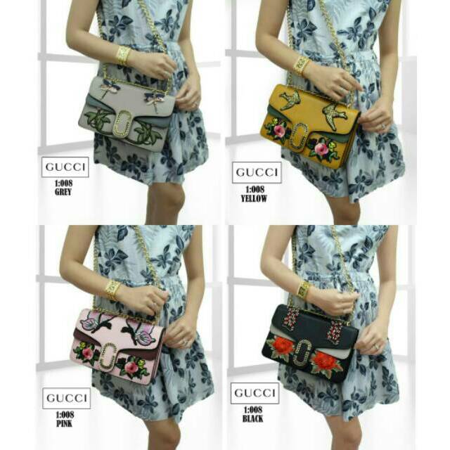 TAS GUCCI FLOWER 008