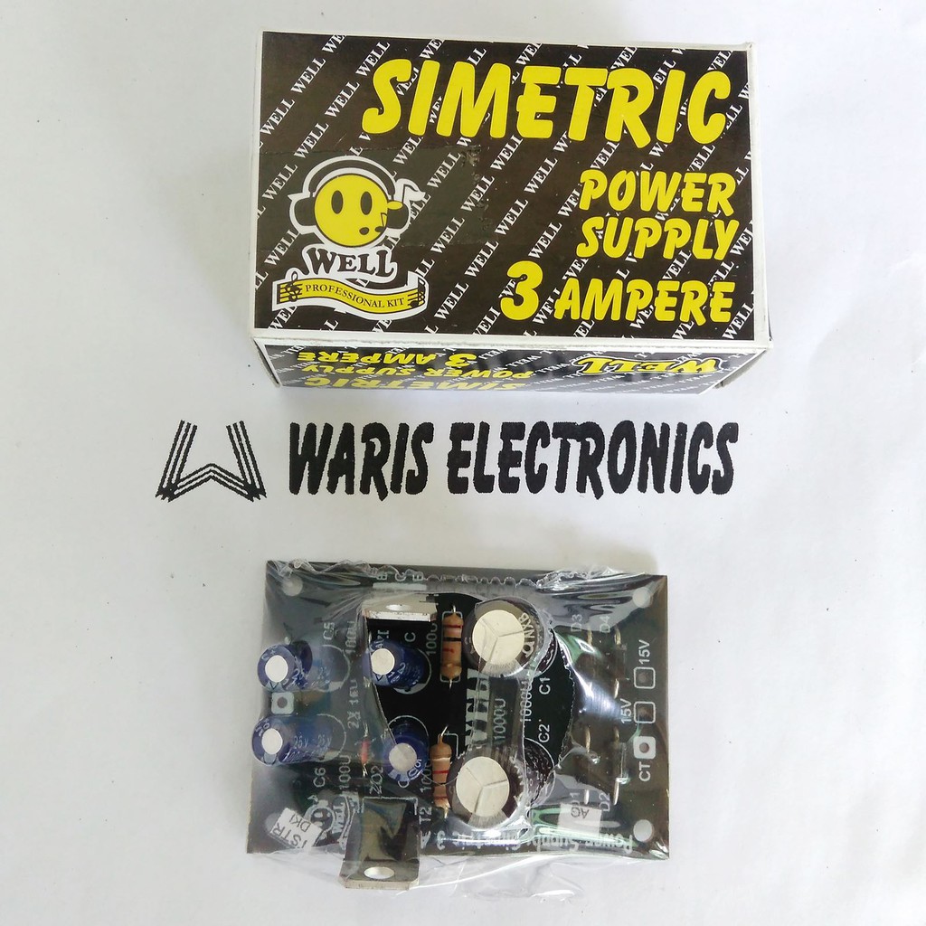 Kit Power Supply Simetric Simetris 3A 12V