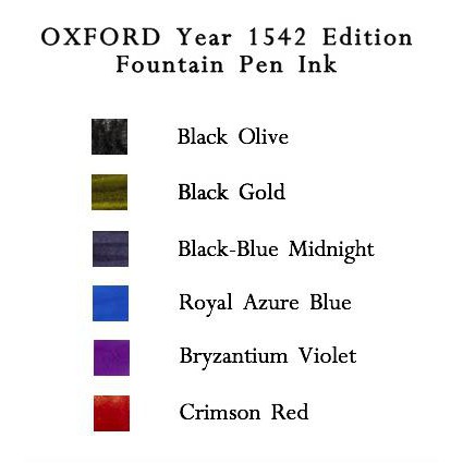 

Limited Oxford Fountain Pen Ink Royal Azure Blue. Tinta Botol Pena. Original Bagus