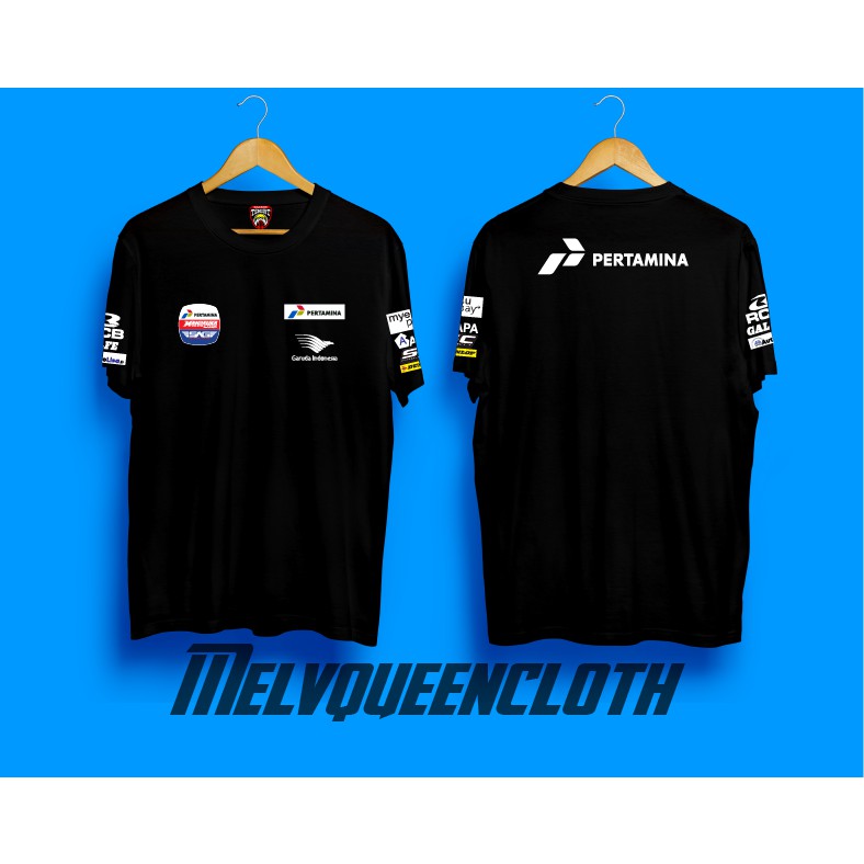 Baju Kaos MRTI Mandalika PerTamina SAG 100% Original/Best Premium