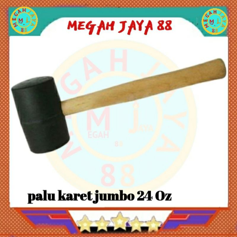 PALU KARET JUMBO 24 OZ-PALU PASANG KERAMIK-PALU KARET GRANIT