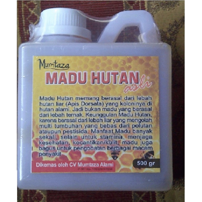 

Madu Hutan Mumtaza 0.5 Kg