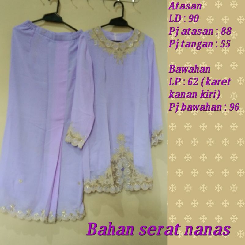 set wanita preloved