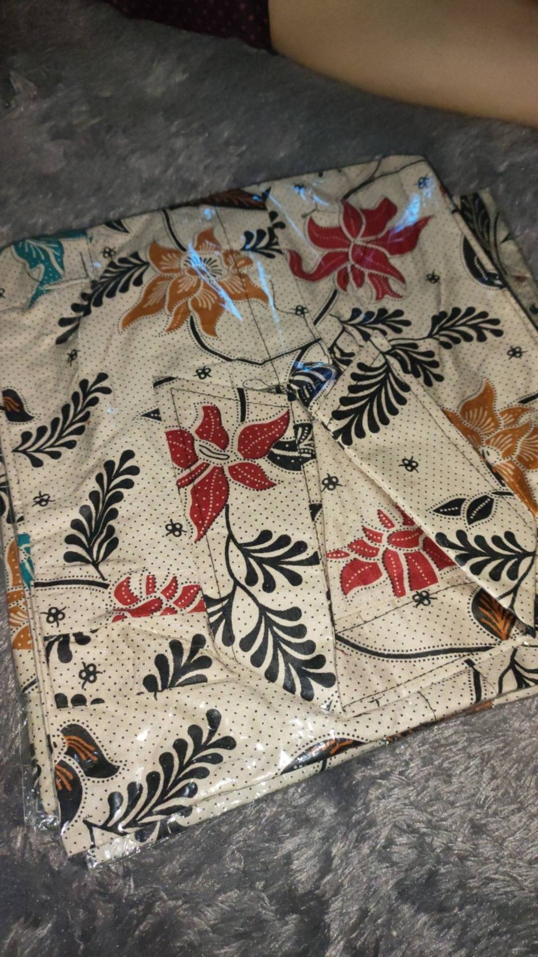 New Bisa Cod Batik Hrb026 Kenongo Hem Pendek Padi Pekalongan M L Xl Batik Pria Murah Modern Grosir