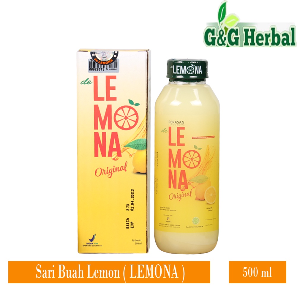 

LEMONA Sari Buah Lemon Asli 500 ML