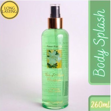 Côte d'Azur Champagne Sweet Vanilla Body Splash 260ml