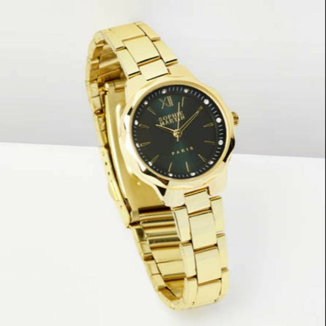 Jam Tangan Wanita Import Melly Gold Sophie Paris