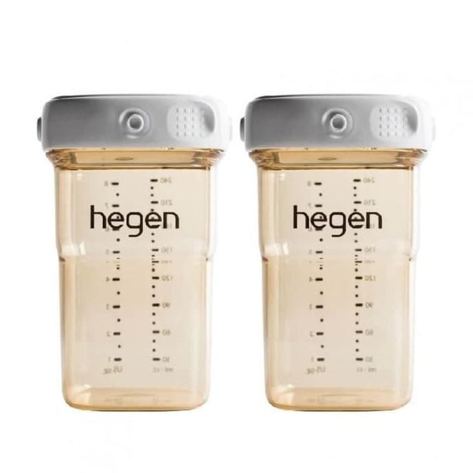 Hegen PPSU 2 x Breast Milk Storage Bottles 240ml