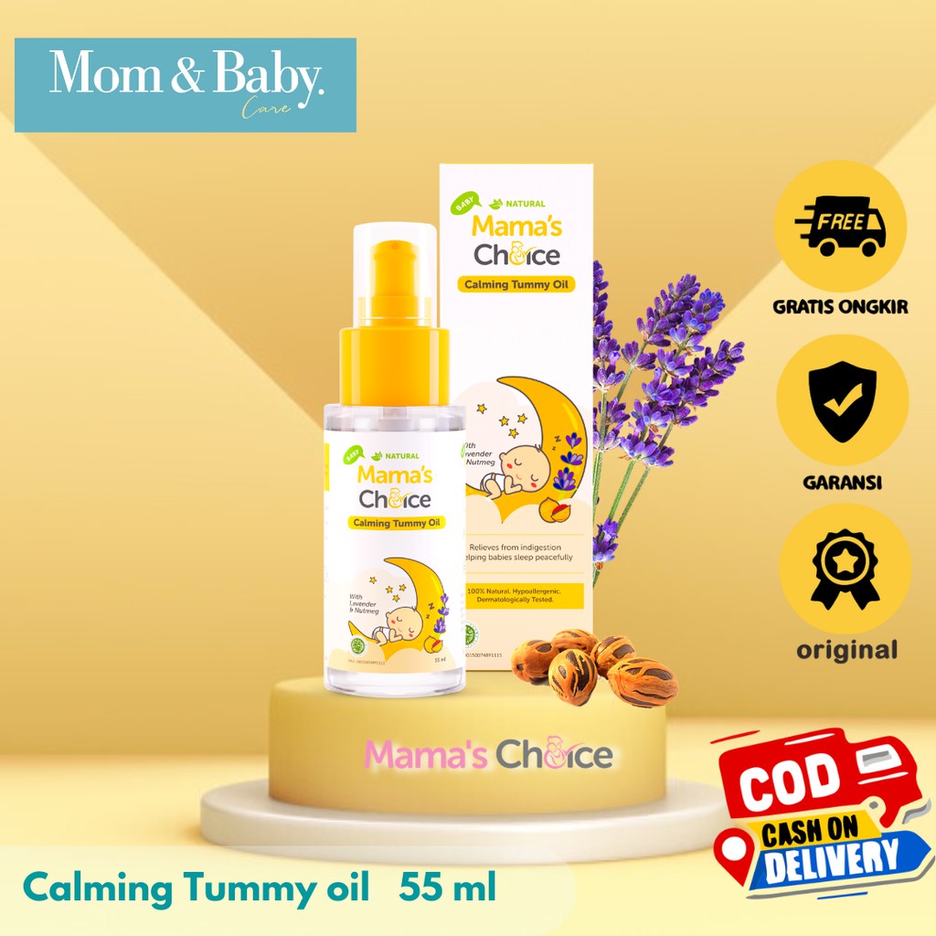 Minyak Telon  Mama's Choice Baby Calming Tummy Oil 55 ml n