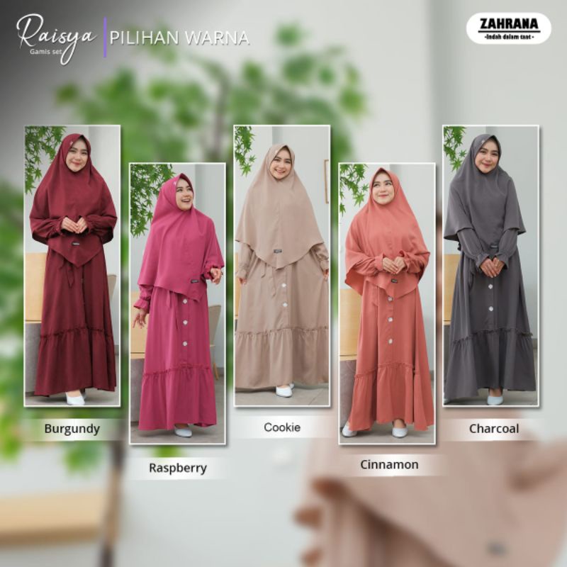 GAMIS RAISYA SET by. ZAHRANA INDAH