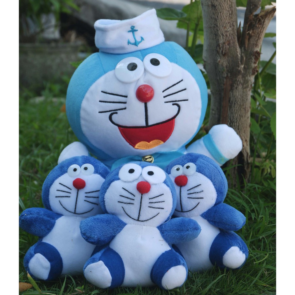 Jual Boneka Doraemon pelaut garis M beranak3 lucu kualitas SNI harga