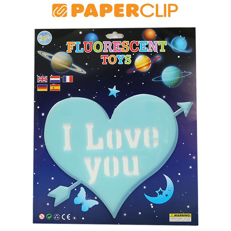 STIKER FANCY GLOW IN THE DARK LARGE AF MIX