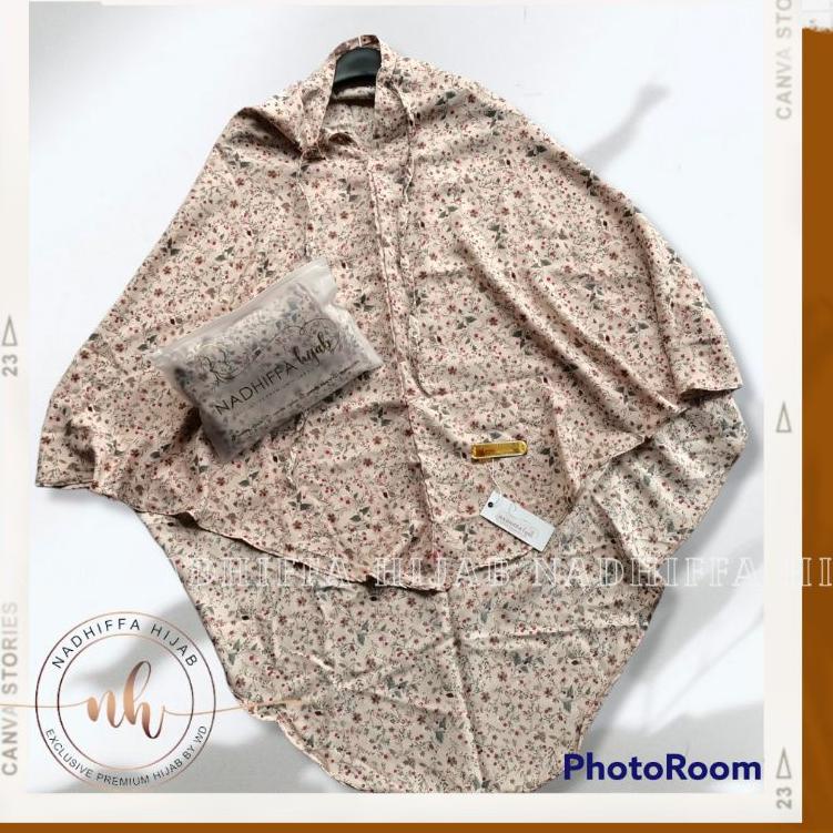 Tren Kekinian.. Bergo Motif Premium Azzahra Jumbo l Bergo Printing