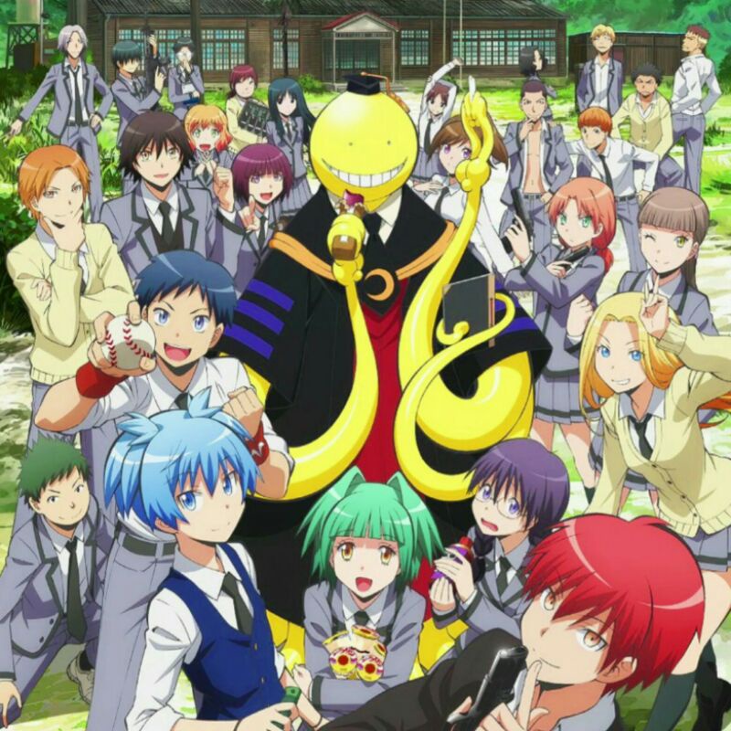 

kertas Mewarnai Anime/ Coloring Sheet Anime Ansatsu Kyoushitsu